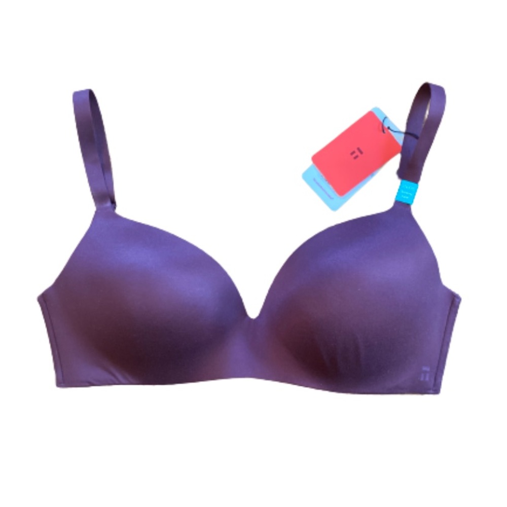 NWT Tommy John Second Skin Lightly Lined Demi Bra - 32DDD
